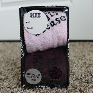 NWT Victoria's Secret PINK 2-Pack of Socks
